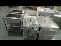 맞춤형 산업용 초음파 부품 클리너 스테인레스 스틸 96L 3000W 데모 보기