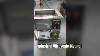 자세히 살펴보기: 시간 제어 기능이 있는 108L 대형 산업용 초음파 세척기 스테인레스 스틸 탱크